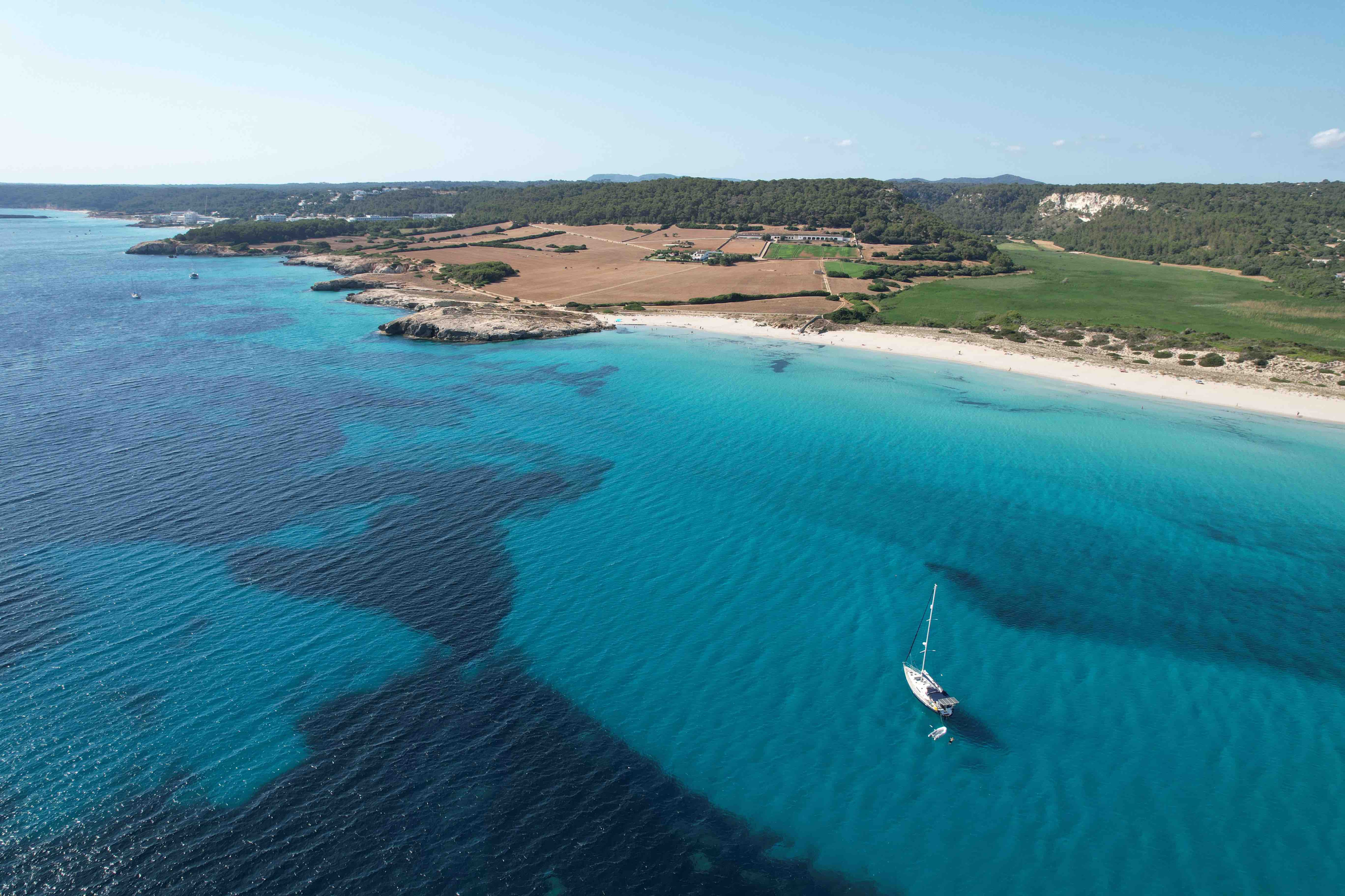 Playa en Menorca