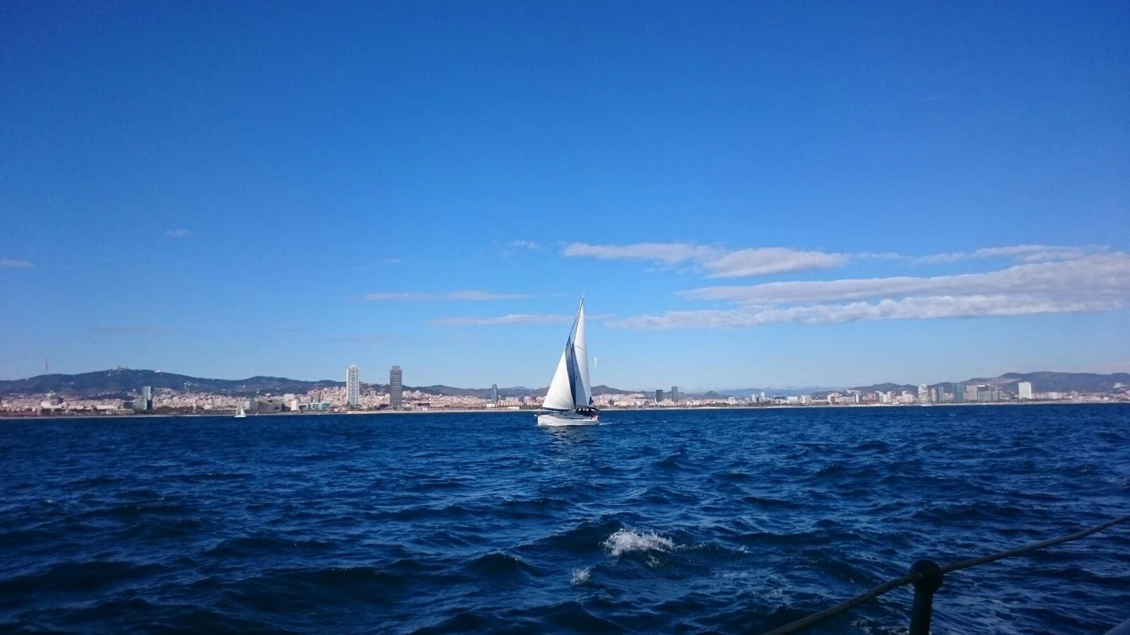 panorama sailboat