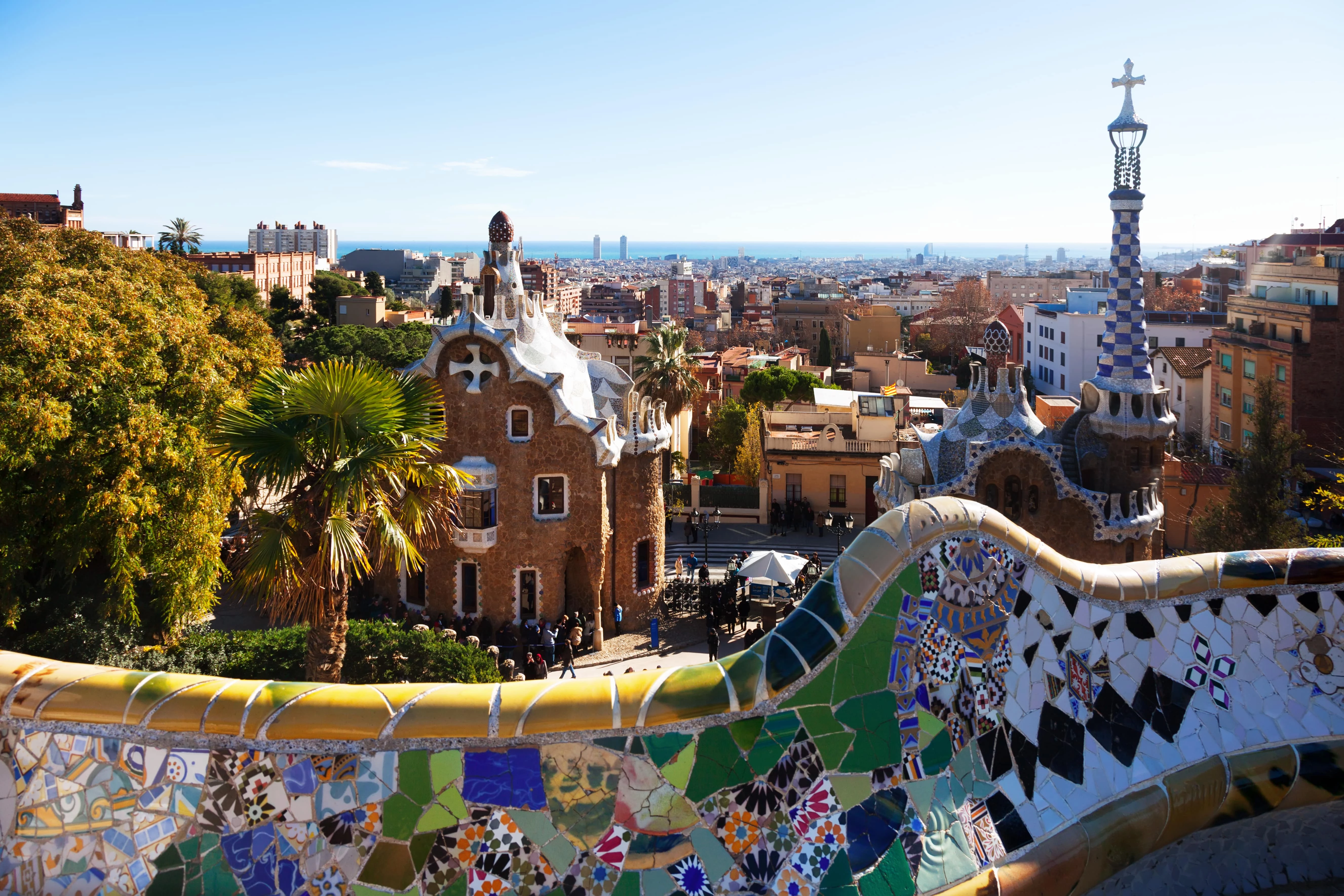 Barcelona is a vibrant city with restaurants, museum and many shops and cosy streets.